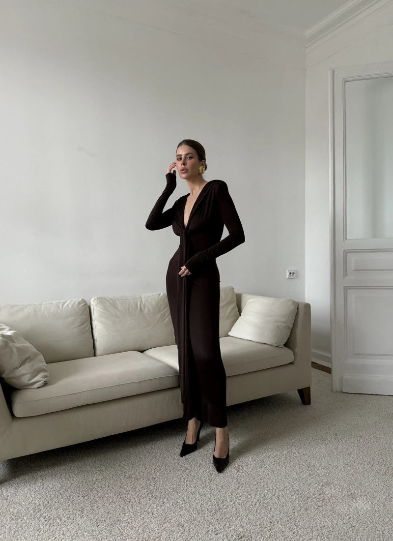 Платьe Bilberry шоколад