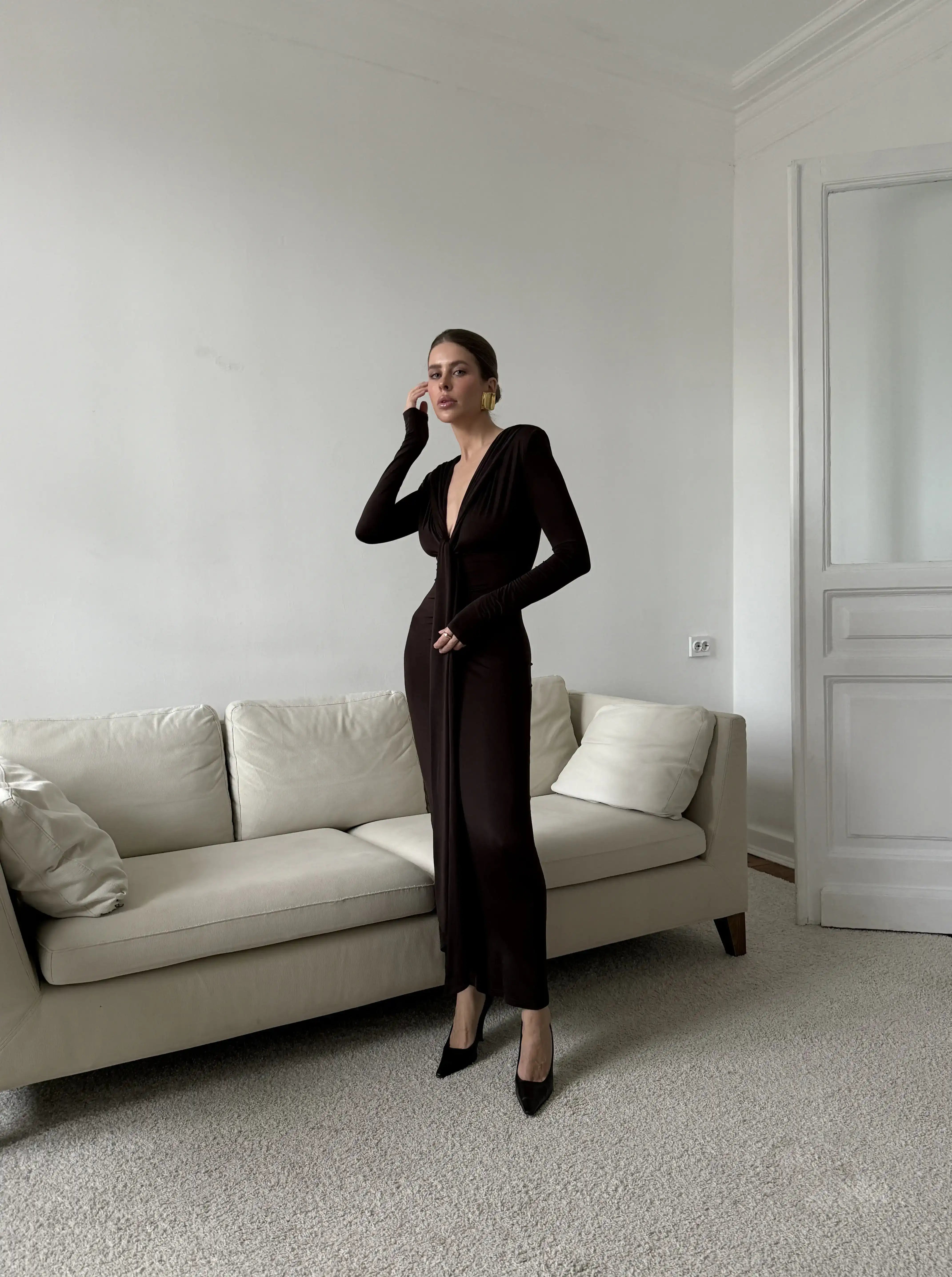 Платьe Bilberry шоколад